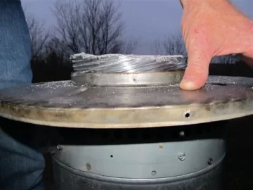 [Hearth.com] Space between magnaflex liner and prefab 8" chimney