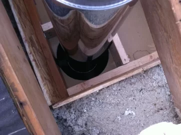Selkirk SuperVent Installation Begins | Hearth.com Forums Home