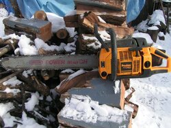 show off your chainsaw