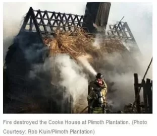 [Hearth.com] What happens when you light a fire in the fireplace in a house with a thatch roof???