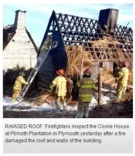 [Hearth.com] What happens when you light a fire in the fireplace in a house with a thatch roof???
