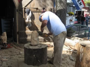 [Hearth.com] Chainsaw Carving