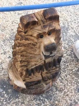 [Hearth.com] Chainsaw Carving
