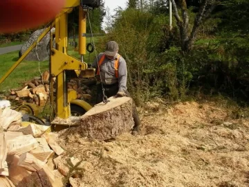 [Hearth.com] Ugliest Tree I Have Ever Split