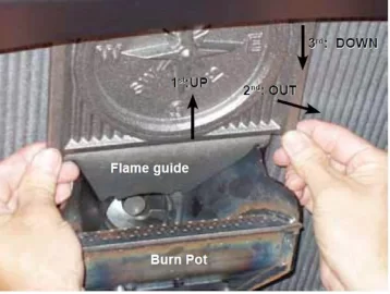 [Hearth.com] That burn plate that rides on top of the burn pot....Accentra