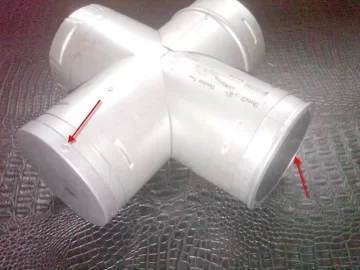 [Hearth.com] Double T for easier pellet flue cleaning?? Finally got the Simpson Duravent Double T and it is in!! 