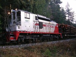 Vancouver Island Logging Train.