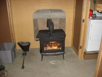 [Hearth.com] I painted my wall dark brown - now its 185 degrees.....too hot?