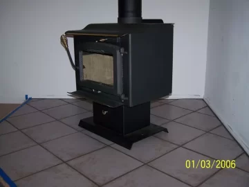 [Hearth.com] Finally have my Century wood stove going...(pics)  UPDATED!!!