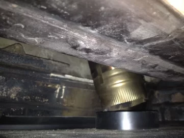 [Hearth.com] Englander 13-NC Installed liner question (with PICS)