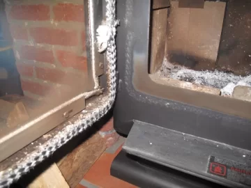 [Hearth.com] Englander 13 - Glass and Door Gasket w/PICS