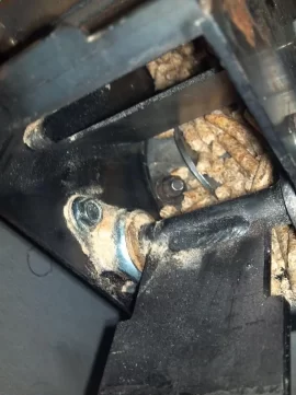 [Hearth.com] Harman P-43 Feeder tube with auger  ***find what does not belong***