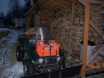 [Hearth.com] Wood shed showing sings of use