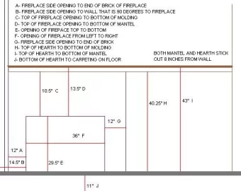 [Hearth.com] Looking for a quality wood insert for my fireplace... attached are measurments for my setbacks.