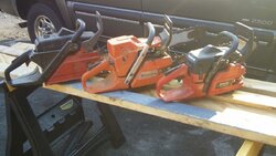 show off your chainsaw