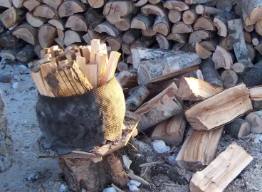 [Hearth.com] About 75 rounds today...still splitting