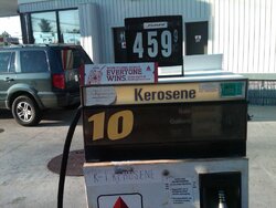What are you paying at the pumps for your K1 Kerosene?