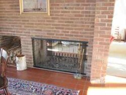 See through fireplace insert?