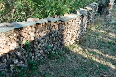 [Hearth.com] Got part of my wood supply under roof today w/ pics