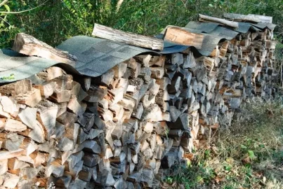 [Hearth.com] Got part of my wood supply under roof today w/ pics