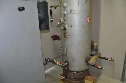 [Hearth.com] Plumbing shop infloor loop off of buffer tank