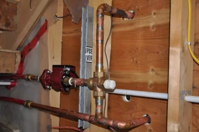 [Hearth.com] Plumbing shop infloor loop off of buffer tank