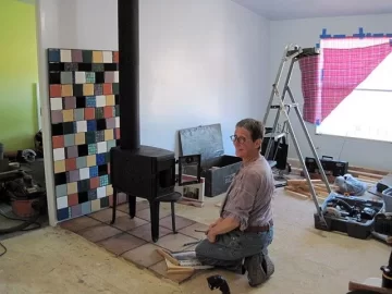 [Hearth.com] Our Morso 2B Standard Installed on its Frugal Hearth