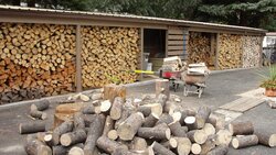 wood stack height