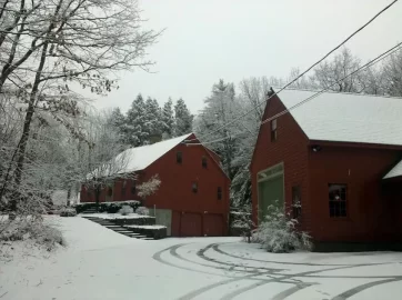 [Hearth.com] An inch of snow!