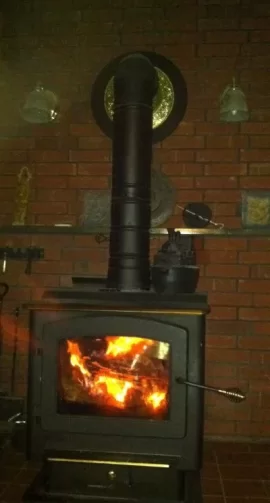 [Hearth.com] Englander NC-30 In Action + Glass Apparition