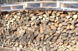 Covered Woodpiles