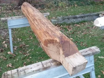 [Hearth.com] old growth mantel