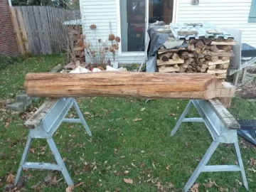 [Hearth.com] old growth mantel