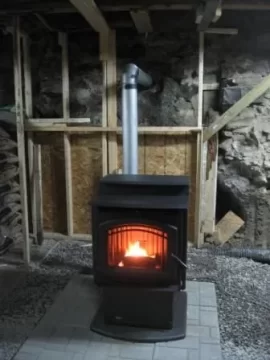 [Hearth.com] M55-FS:  My installation summary w/ pics, including pellet restrictor plate, new convection blower a
