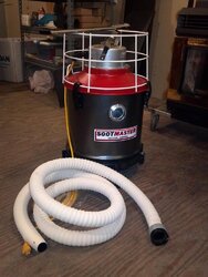 Ladies and Gentleman I bring you the Sootmaster vacuum