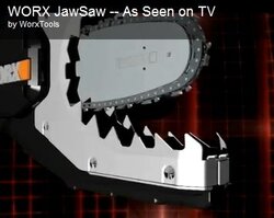 Throw away your chainsaws The JAWSAW is here!