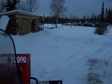 [Hearth.com] Plowing snow to haul wood