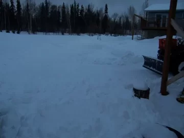 [Hearth.com] Plowing snow to haul wood