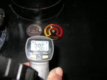 [Hearth.com] Stove top temp drop with fans.