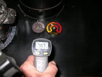 [Hearth.com] Stove top temp drop with fans.