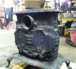 Cool Looking Parlor Stove - Who Knows Anything About It? PICS