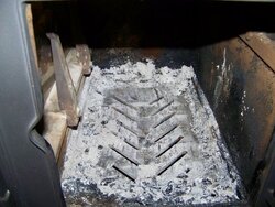 Replacing Ash Pan With Fire Brick