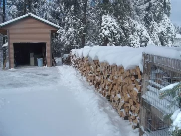 [Hearth.com] Snow day #2 for the kids. Holy crap! What a storm this turned into. No power all day. New pics added