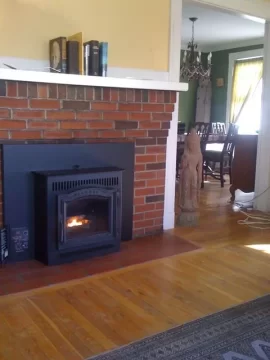 [Hearth.com] Harman P35I installed today (picture)