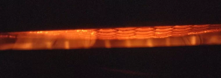 [Hearth.com] Secondary combustion entering the cat.  Should I be worried about flame impingement damage?