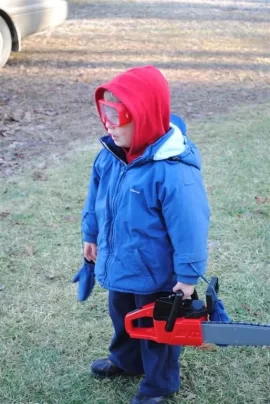 [Hearth.com] Young wood cutter