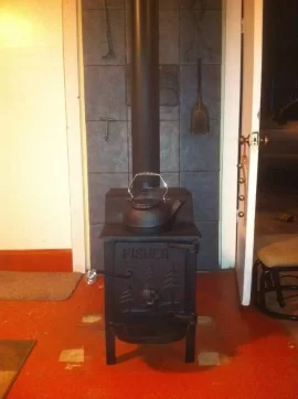 [Hearth.com] Simple Baffle Solution for your old FISHER ! More Heat  Less Smoke under $25