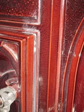[Hearth.com] Enamel cracking on a jotul F-500