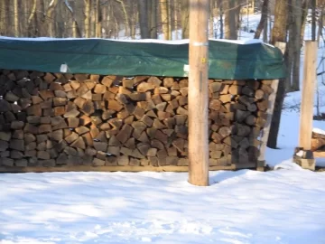 [Hearth.com] My wood stacks.