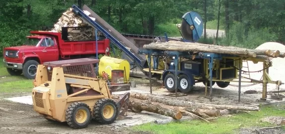 [Hearth.com] Truck loads of logs